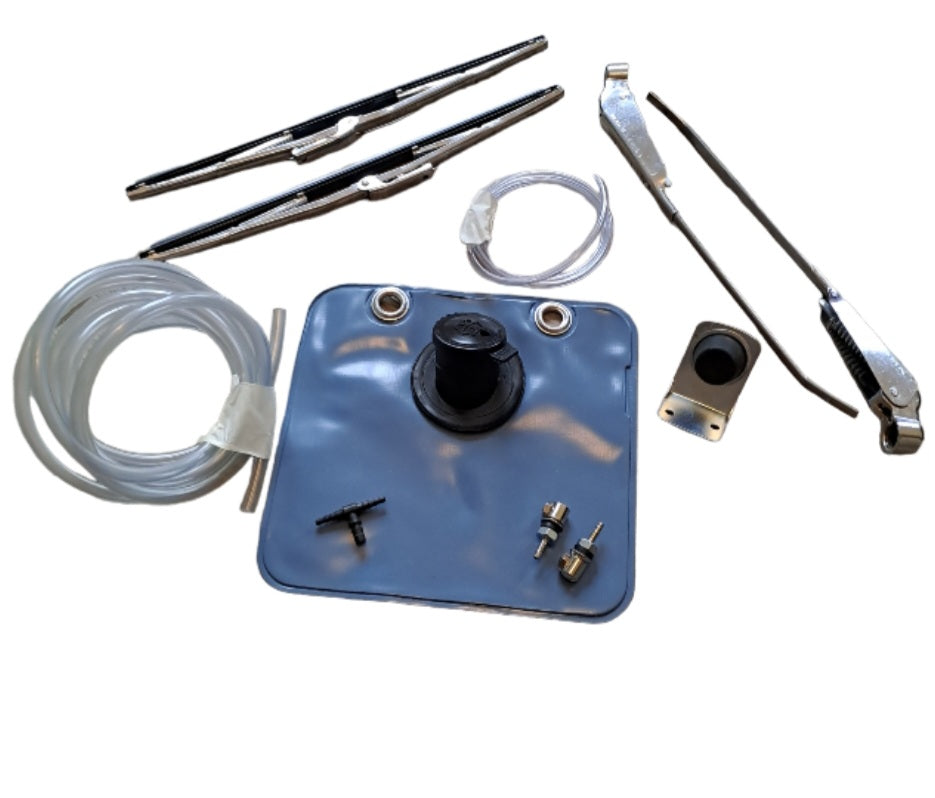 Kit completo lavavetro tergicristalli Fiat 500 epoca – 500line