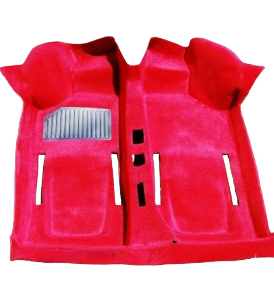 Tappeto moquette rossa per Fiat 500 F/L/R