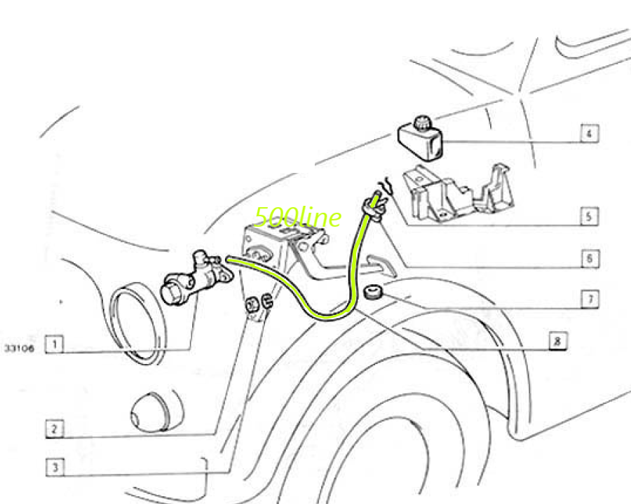 Coppia spazzole tergicristalli Fiat 500 F L R Giardiniera – 500line