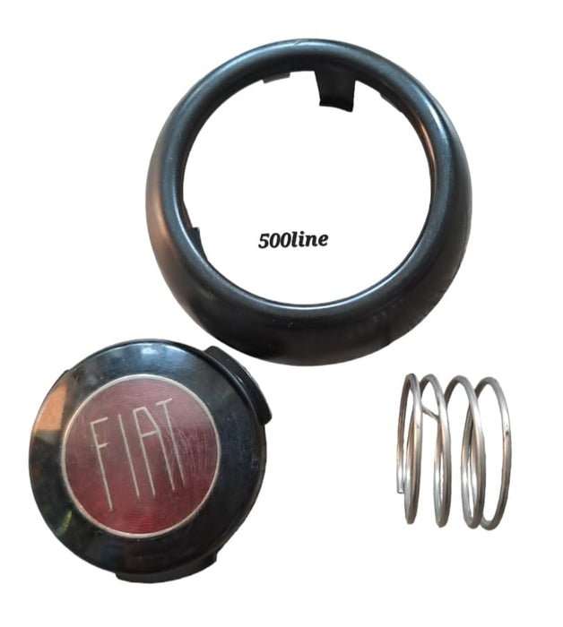 Complete Fiat 500 L vintage horn button