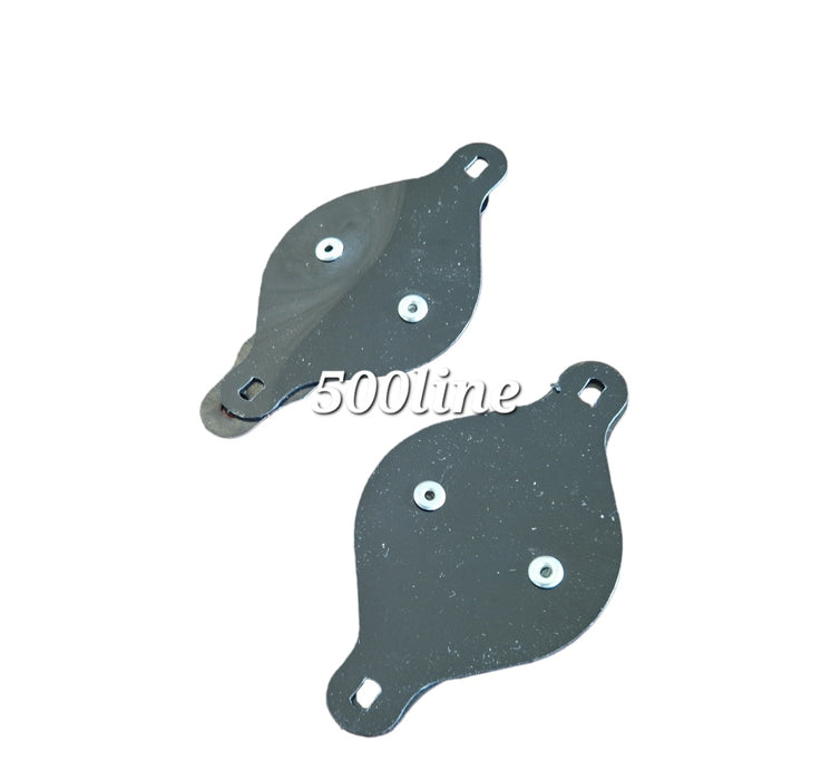 Pair of Fiat 500 FLR Giardiniera plastic heating vents