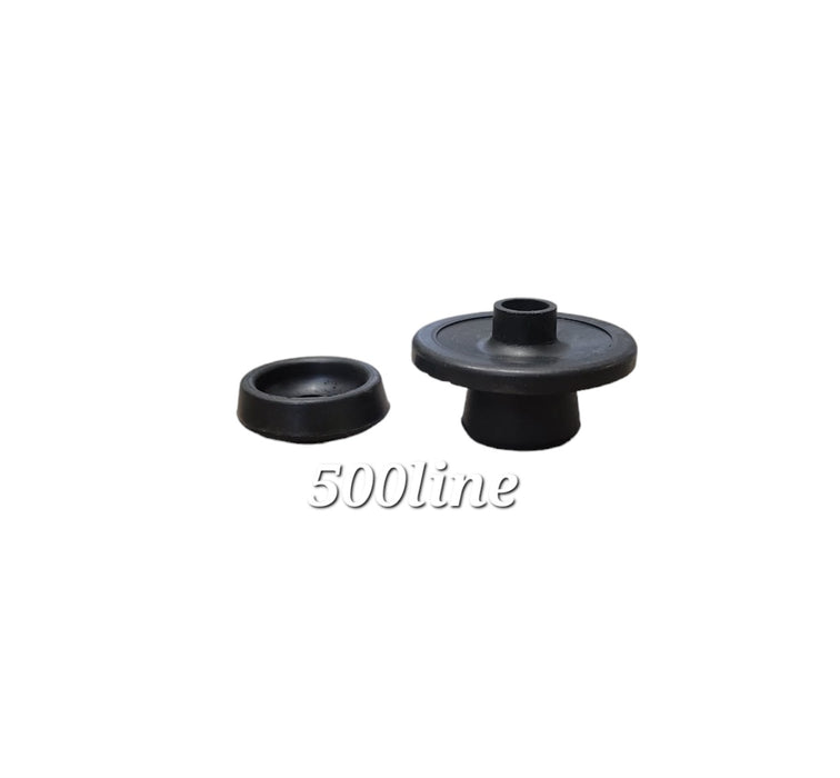 Pair of suspension pads for Fiat 500 Giardiniera sole engine