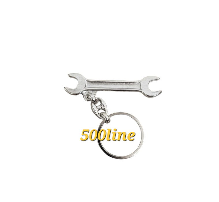 High Quality 500line Logo Metal Keychain