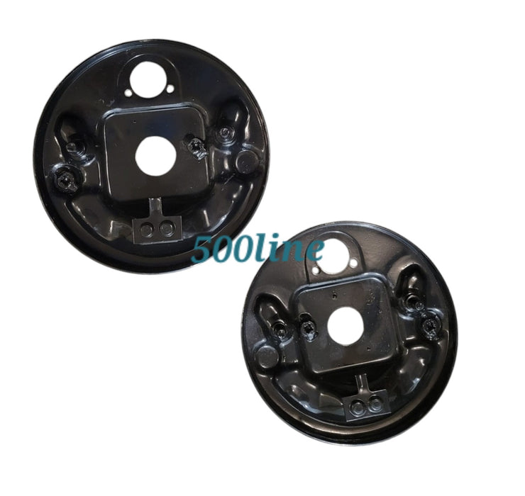 Coppia Piattelli supporto porta ganasce anteriore DX/SX Fiat 500