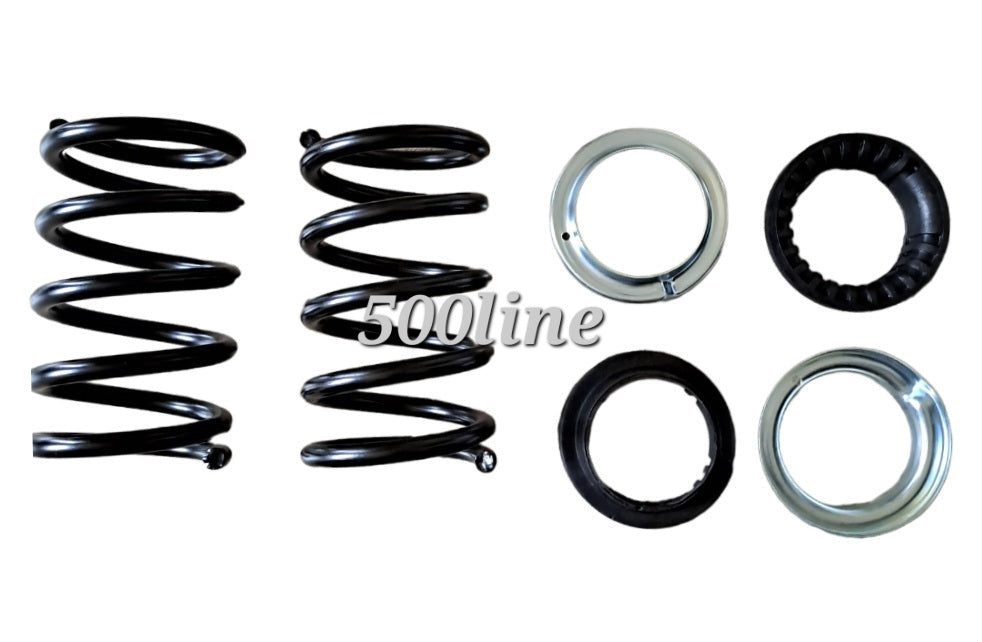 Rear suspension spring kit with 4 rings Fiat 500 FLR