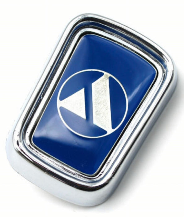 Autobianchi 500 Giardiniera front emblem in chromed plastic