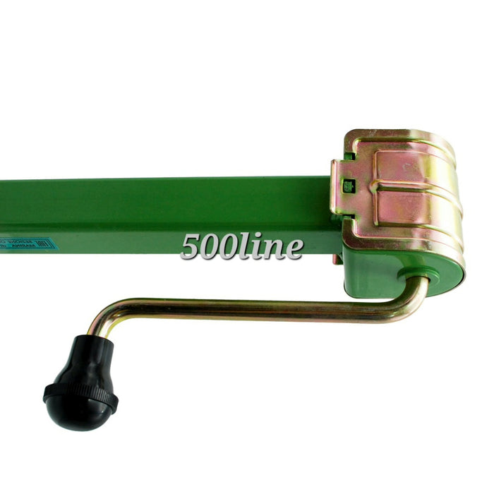 High quality vintage green Fiat 500 DF car lift jack