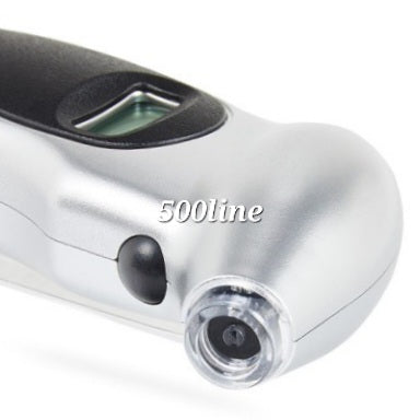 Portable digital tire pressure gauge