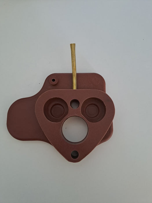 High Quality Fiat 500 DFL Head Spacer and Carburettor Base