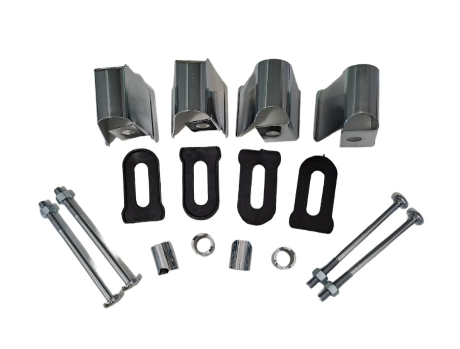 Complete fixing kit for Fiat 500 L bumpers and tubulars