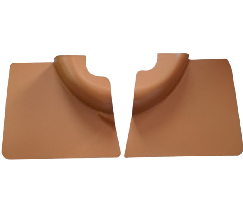 Complete kit of Fiat 500 R ocher panels